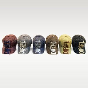 Distressed Statement Washed Cap