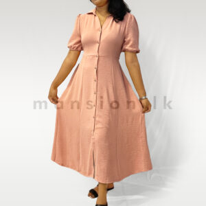 Button-Down Midi Dress