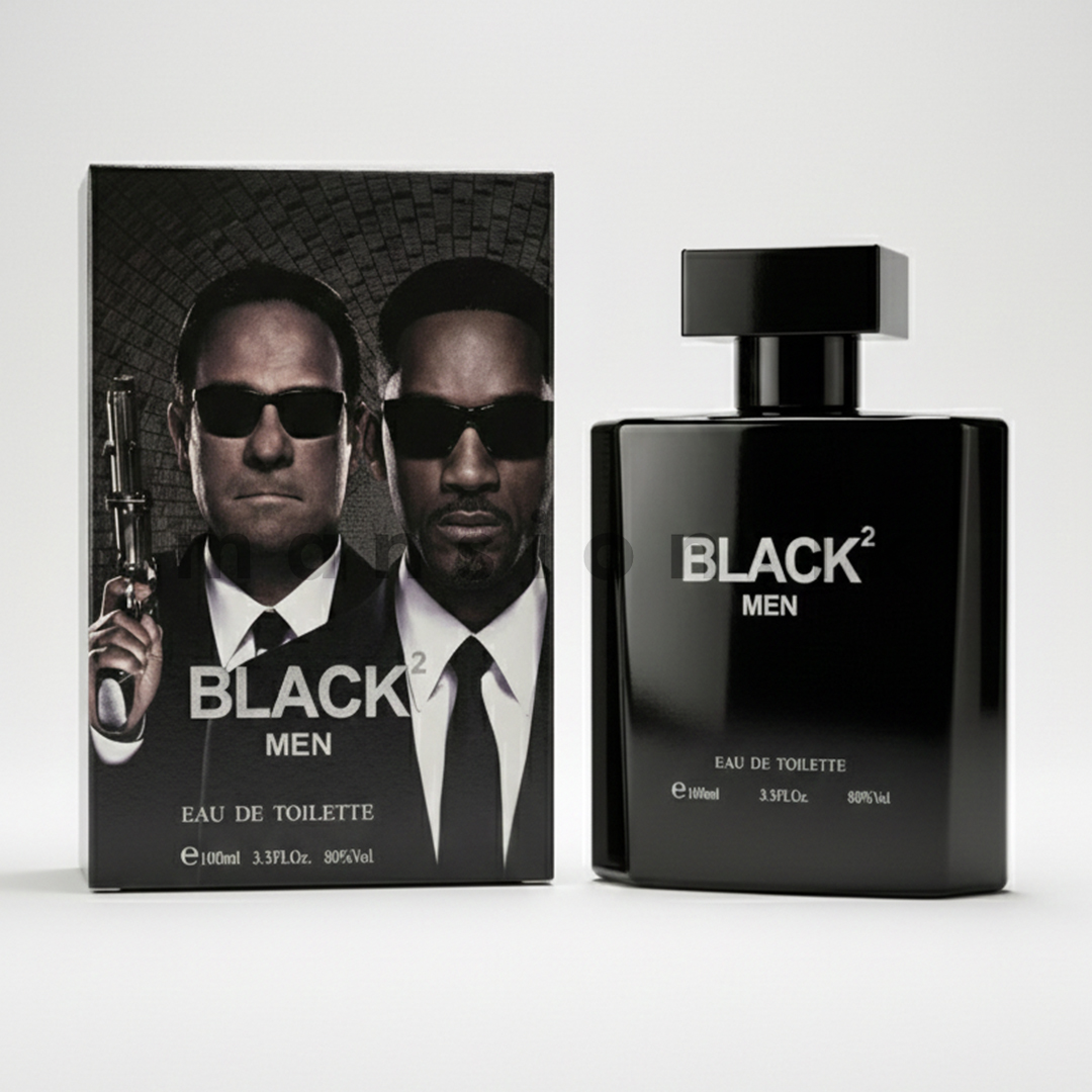 GP 0160 Black2 Men EDT - 100ml - Image 1
