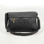 Elegant Buckle Flap Crossbody Clutch - Image 4