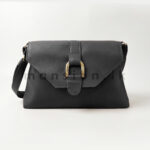 Elegant Buckle Flap Crossbody Clutch - Image 3