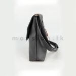 Elegant Buckle Flap Crossbody Clutch - Image 5