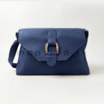 Elegant Buckle Flap Crossbody Clutch - Image 7