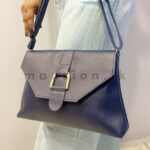 Elegant Buckle Flap Crossbody Clutch - Image 6