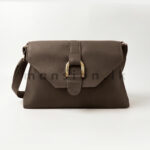 Elegant Buckle Flap Crossbody Clutch - Image 11