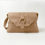 Elegant Buckle Flap Crossbody Clutch - Image 16
