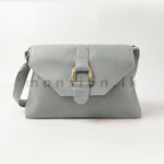 Elegant Buckle Flap Crossbody Clutch - Image 19