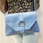 Elegant Buckle Flap Crossbody Clutch - Image 26