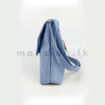 Elegant Buckle Flap Crossbody Clutch - Image 29