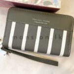 Striped Half Wallet - Image 4
