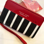 Striped Half Wallet - Image 9