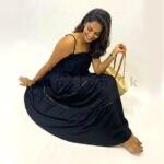 Breeze Tiered Maxi Dress - Black