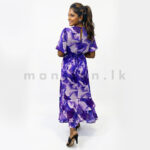 Floral Maxi Dress - Purple - Image 2