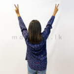 Cat Print Oversized Shirt - Image 2