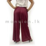 Radiant Relaxed Leg Pant - Burgundy - Image 2