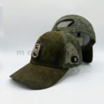 Midnight Horse Emblem Suede Mesh Cap - Image 3