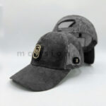 Midnight Horse Emblem Suede Mesh Cap - Image 5