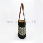 Coastal Thin Striped Straw Tote - Image 3