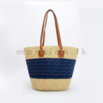 Coastal Mix Straw Tote - Image 2