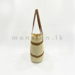 Coastal Double Line Straw Tote - Image 5