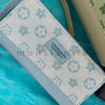 Allover Floral Dual Zip Ladies Purse - Image 10