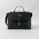 Croc-Flap Shoulder Bag - Image 2