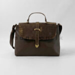 Croc-Flap Shoulder Bag - Image 5
