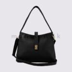 Minimalist Flap Accent Handbag - Image 2