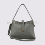 Minimalist Flap Accent Handbag - Image 11