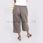 Linen Culottes Pant - Peanut - Image 2