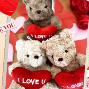 Fluffy Teddy with Heart