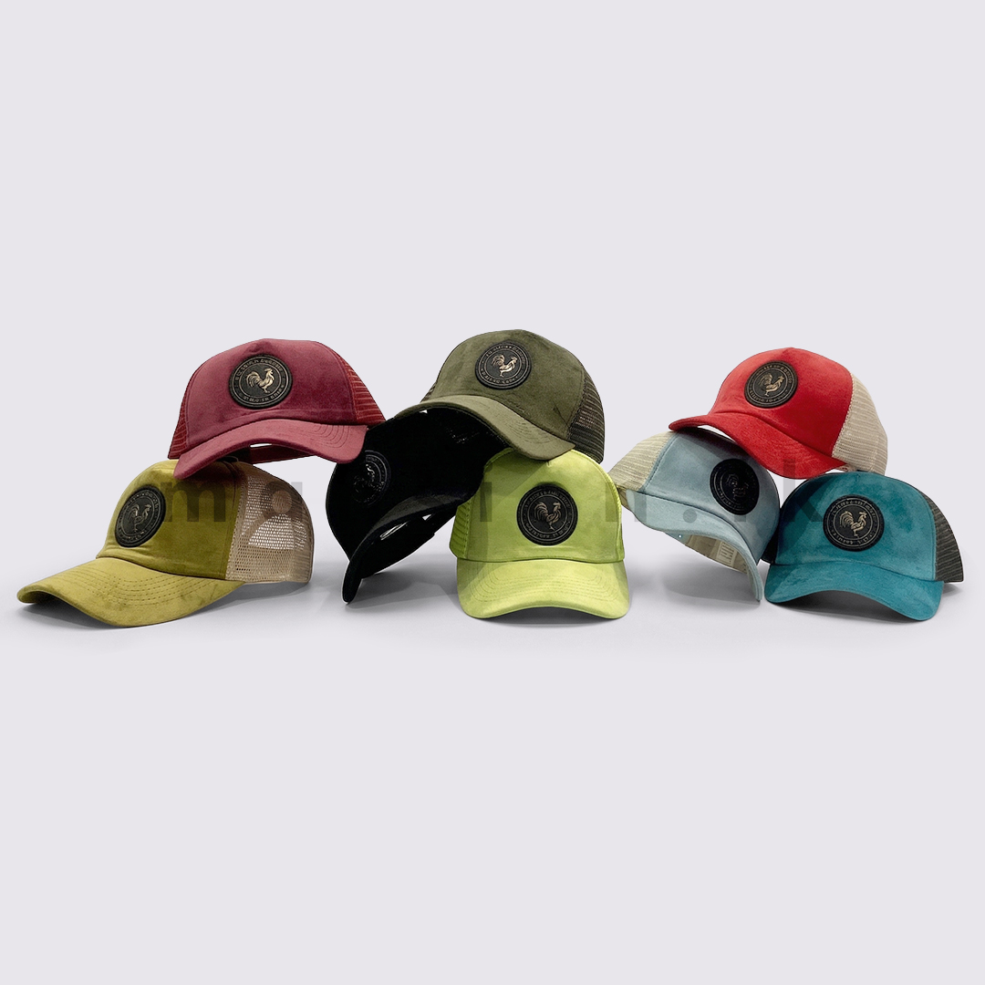 GC 0616 All in one Gallo Patch Velvet Net Cap - Image 1