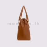 Wavy Flap Twist Lock Handbag - Image 6