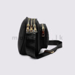 Quilted 4com Crossbody Sling Bag - Image 4