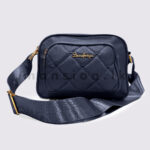 Quilted 4com Crossbody Sling Bag - Image 5
