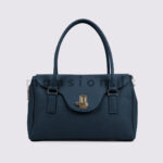 Wavy Flap Twist Lock Handbag - Image 20