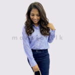 Sky Blue Striped Shirt