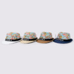 Tropical Print Fedora Hat