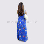 Buckle Strap Tribal Maxi Dress - Image 3