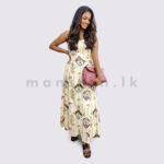 Buckle Strap Tribal Maxi Dress - Image 6