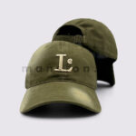 Vintage Washed Monogram Cap - Image 8