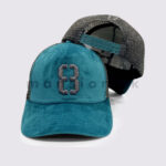 8 Emb Velvet Net Cap - Image 9