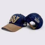 W Patch Vintage Denim Cap - Image 2