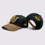 W Patch Vintage Denim Cap - Image 3
