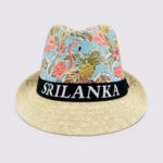 Tropical Print Fedora Hat - Image 2