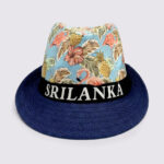 Tropical Print Fedora Hat - Image 5