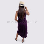 Sleeveless Midi Corduroy Shirt Dress - Image 2