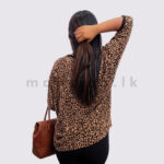 Leopard Printed Batwing Top - Image 2