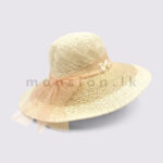 Net Detail Women's Summer Hat - Image 2