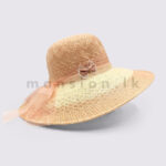 Net Detail Women's Summer Hat - Image 3